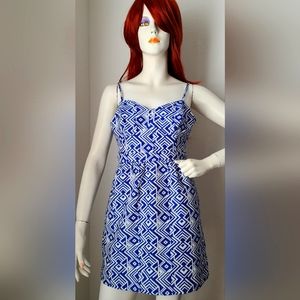 Beautiful Mini casual blue dress